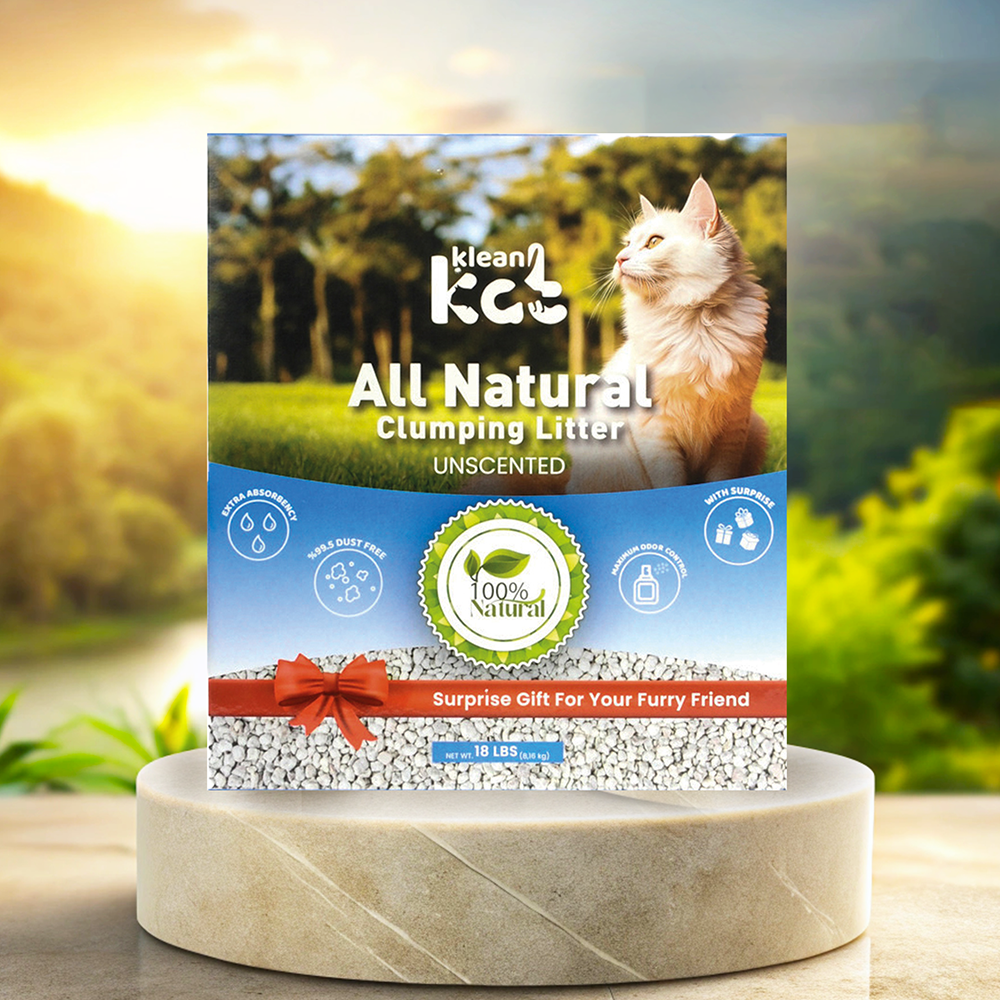 Unscented Clumping Cat Litter | Klean Kat