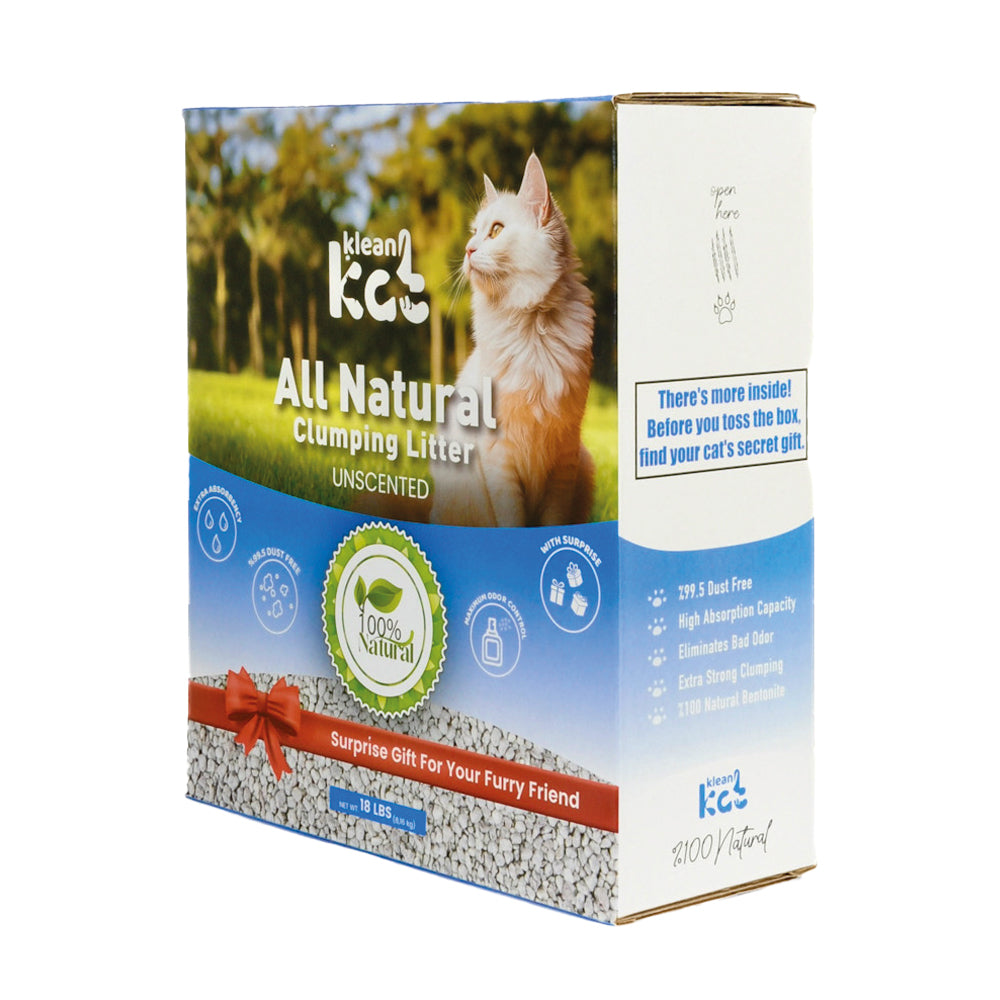 Unscented Clumping Cat Litter | Klean Kat